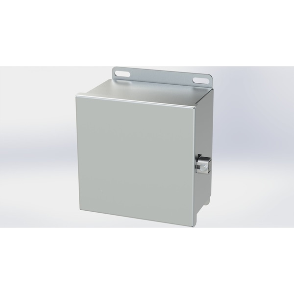 Electrical Enclosures, 6.13 in H, 4 in D, 6 in W, NEMA 3R, 4, 4X, 12, 13, 316 Stainless Steel